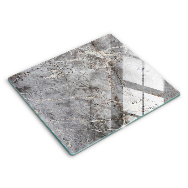 Decorativ placă sticla protectie aragaz Textură de piatră 60x52 cm