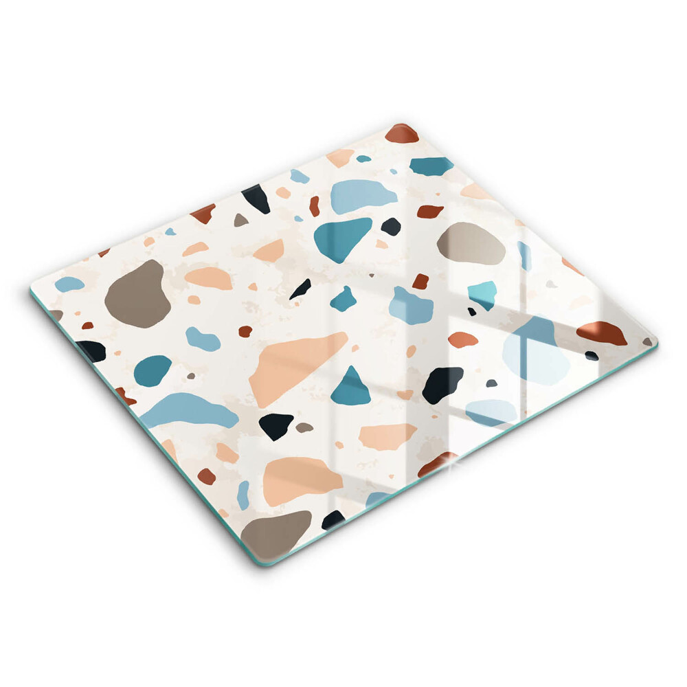 Decorativ placă sticla protectie aragaz Gresie decorativă 60x52 cm 