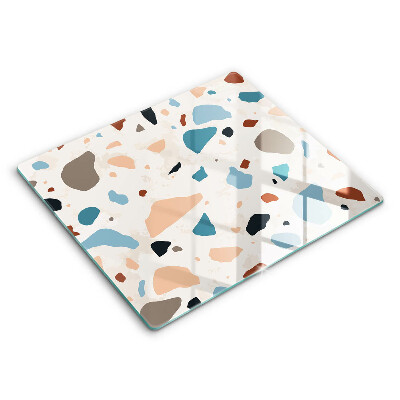 Decorativ placă sticla protectie aragaz Gresie decorativă 60x52 cm 