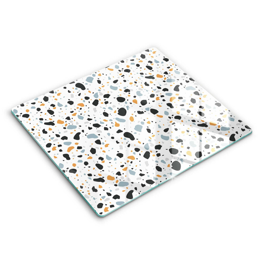 Decorativ placă sticla protectie aragaz Gresie decorativă 60x52 cm 