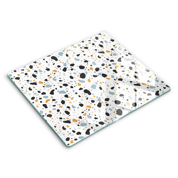 Decorativ placă sticla protectie aragaz Gresie decorativă 60x52 cm