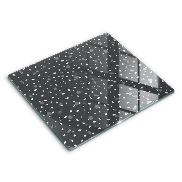 Decorativ placă sticla protectie aragaz Piatră decorativă 60x52 cm