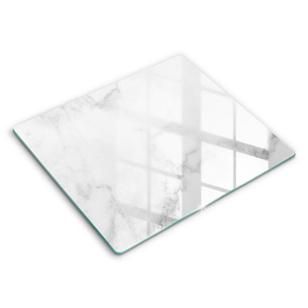Decorativ placă sticla protectie aragaz Marmură modernă 60x52 cm