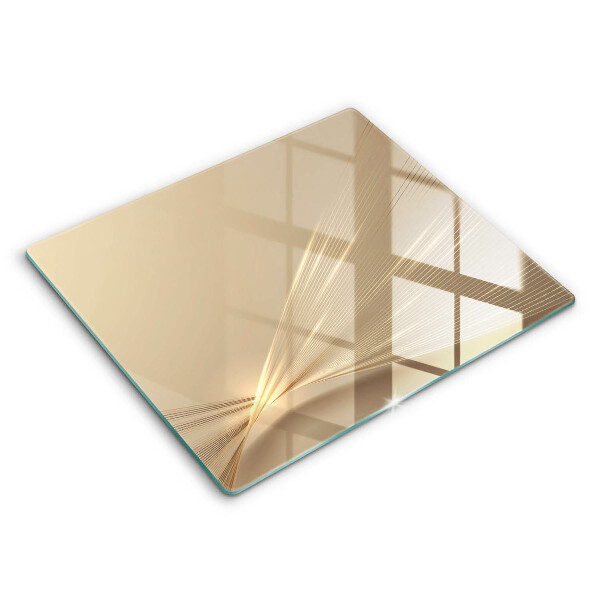 Decorativ placă sticla protectie aragaz Abstracție modernă 60x52 cm