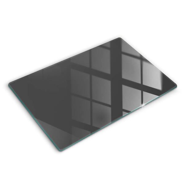 Modern placă din sticla protectie perete bucatarie Culoare gri 80x52 cm