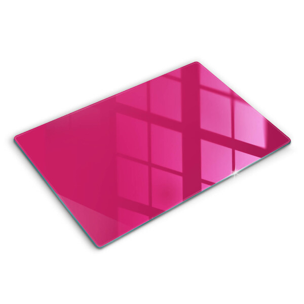 Modern placă din sticla protectie perete bucatarie Culoare roz 80x52 cm