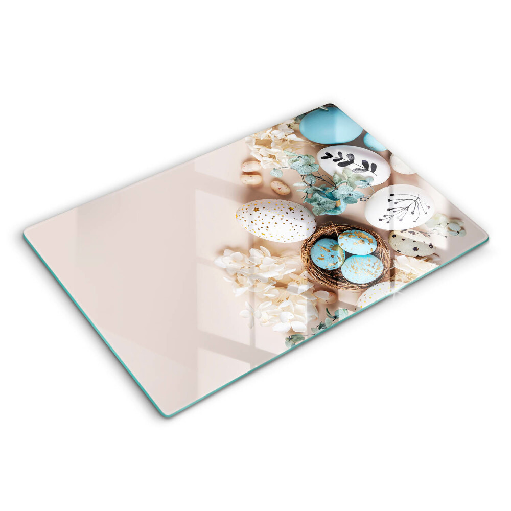 Modern placă din sticla protectie perete bucatarie Decorațiuni de Paște 80x52 cm