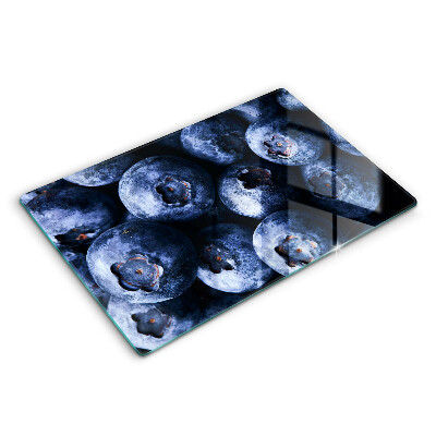 Modern placă din sticla protectie perete bucatarie Prim-plan cu fructe de pădure 80x52 cm
