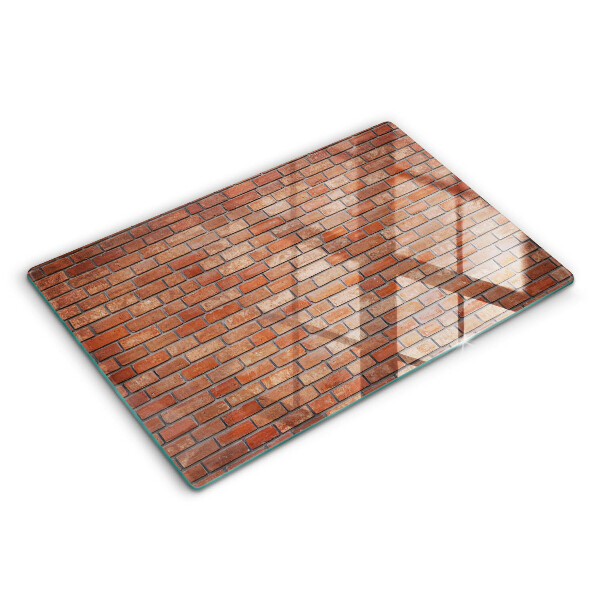 Modern placă din sticla protectie perete bucatarie Zid de cărămidă 80x52 cm