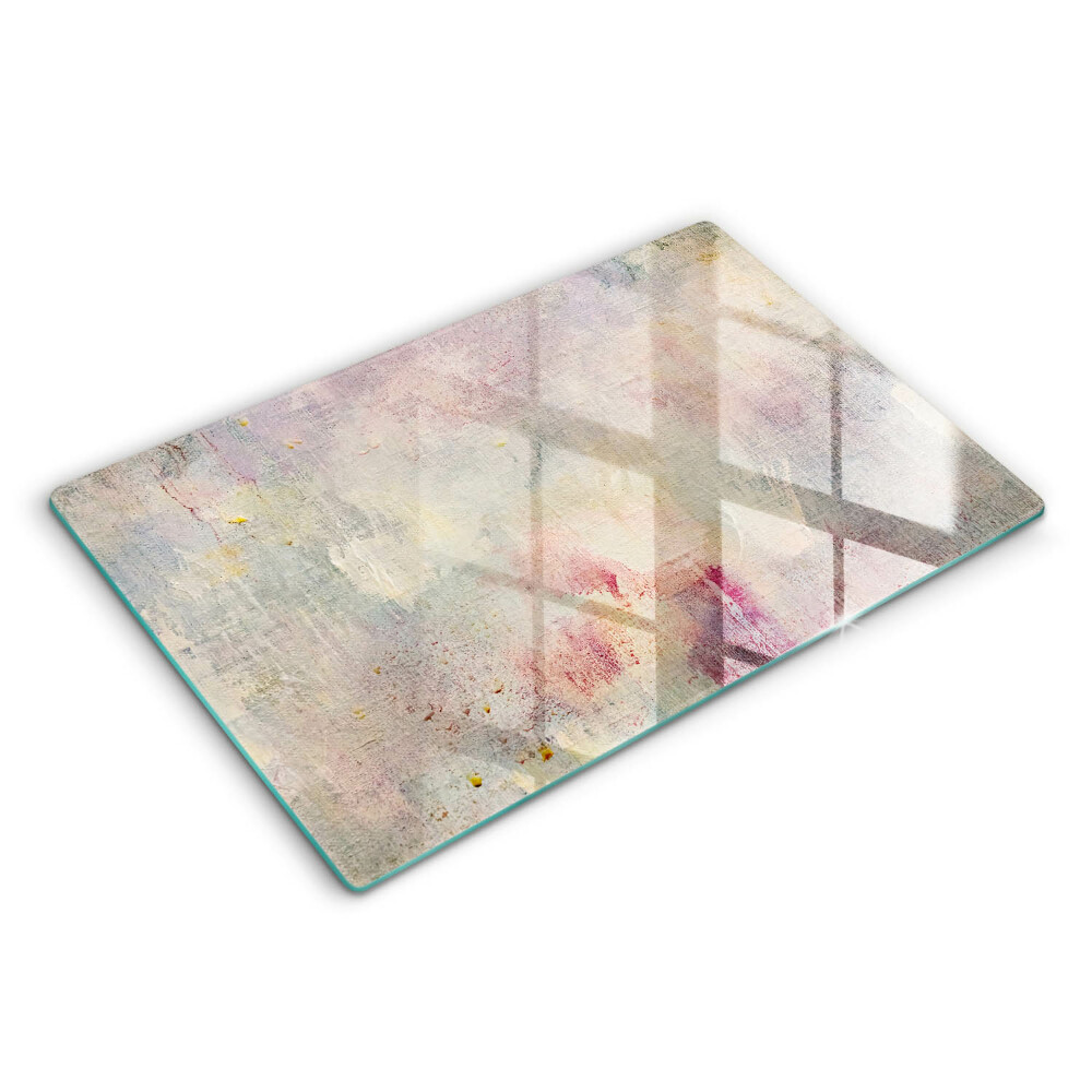 Modern placă din sticla protectie perete bucatarie Textură de vopsea de fundal 80x52 cm