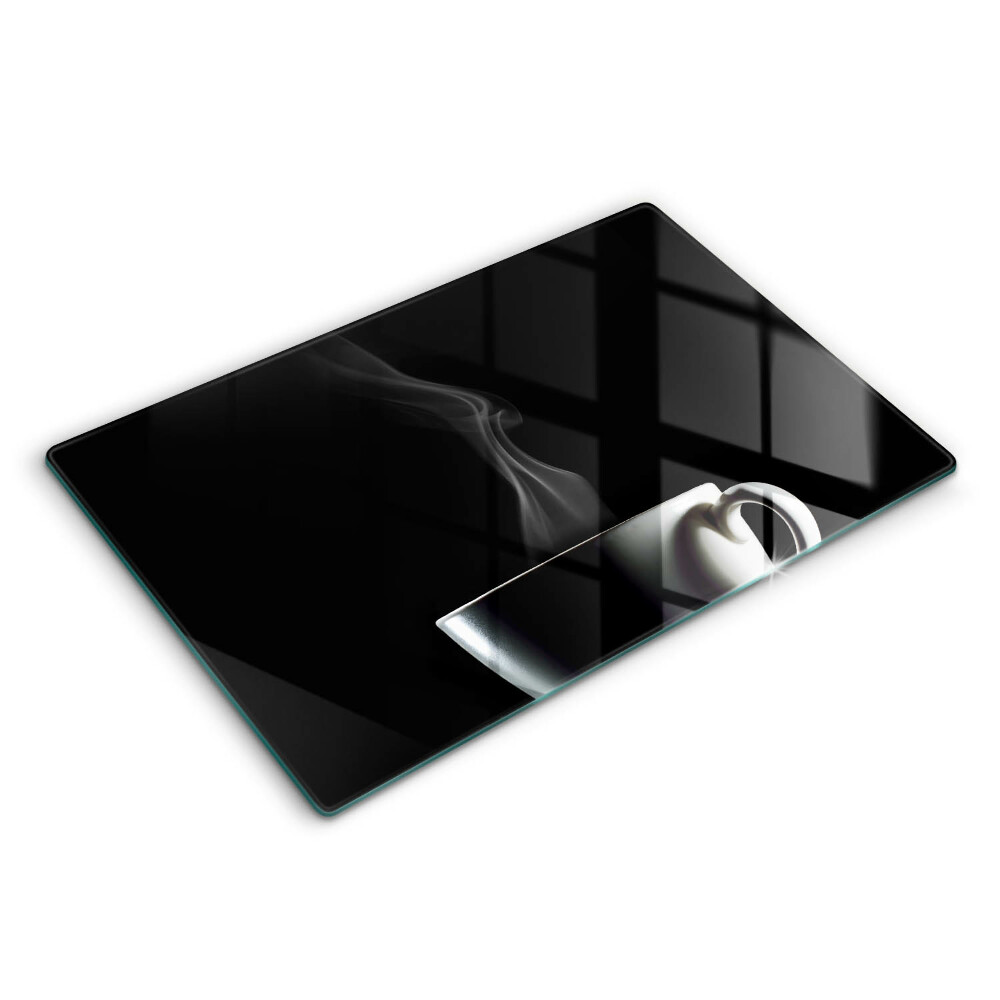 Modern placă din sticla protectie perete bucatarie O ceașcă de ceai 80x52 cm