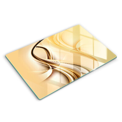 Modern placă din sticla protectie perete bucatarie Fum abstract 80x52 cm