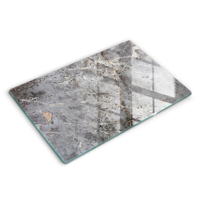 Modern placă din sticla protectie perete bucatarie Textură de piatră 80x52 cm