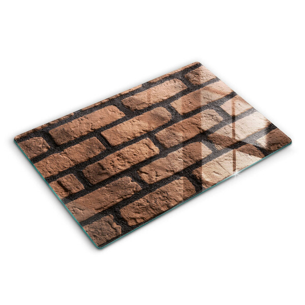 Modern placă din sticla protectie perete bucatarie Zid de cărămidă 80x52 cm