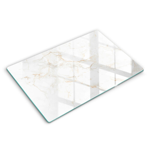 Modern placă din sticla protectie perete bucatarie Piatră de marmură elegantă 80x52 cm