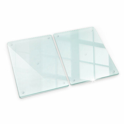 Transparent placă sticla protectie aragaz 2x40x52 cm