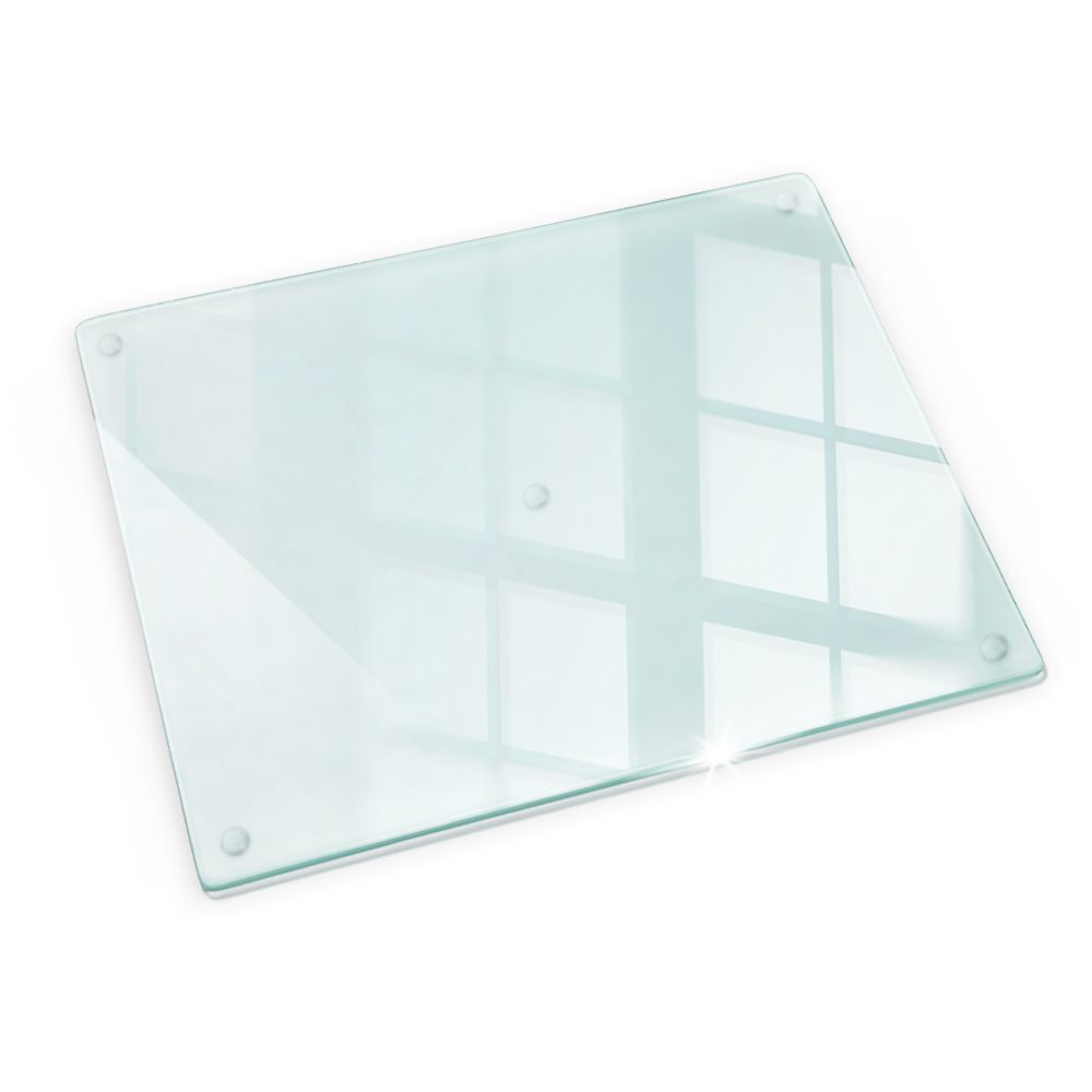Transparent placă sticla protectie aragaz 52x40 cm