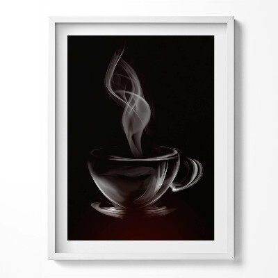 Tablou rama Ceașcă de cafea abstractă