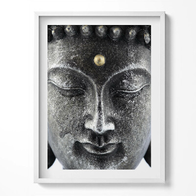 Tablou rama Capul unei statui a lui Buddha