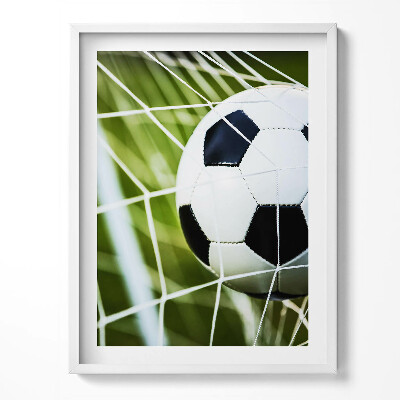 Tablou rama Mingea în poartă