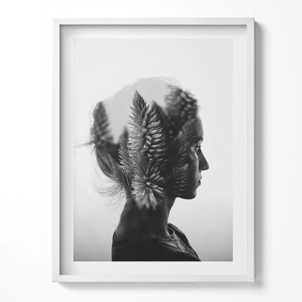 Tablou living cu rama Sensibilitatea și gândirea umană