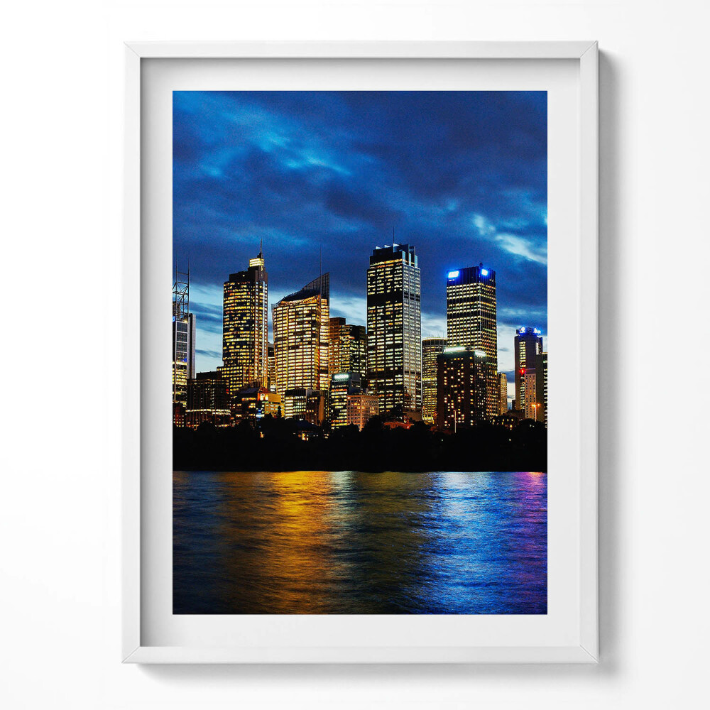 Tablou rama Plimbare de seară în Sydney