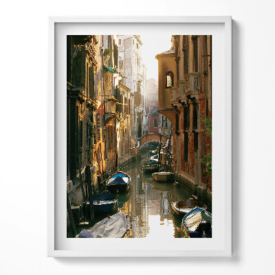 Tablou rama Romantismul Veneției Canalul Mare