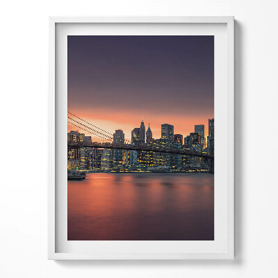 Tablou rama East River din New York