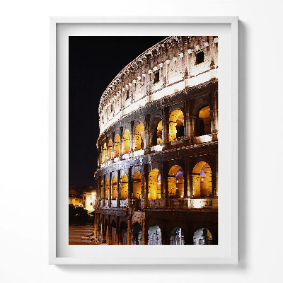 Tablou living cu rama Colosseumul din Roma