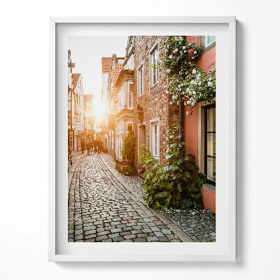 Tablou rama Stradă italiană printre clădiri