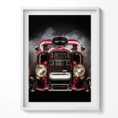 Tablou living cu rama Mașină veche de epocă