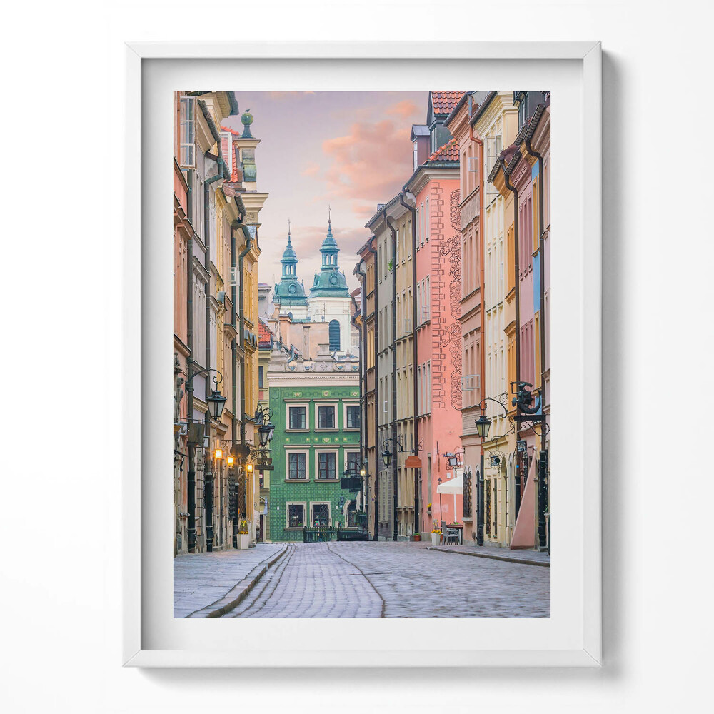 Tablou rama Orașul Vechi din Varșovia