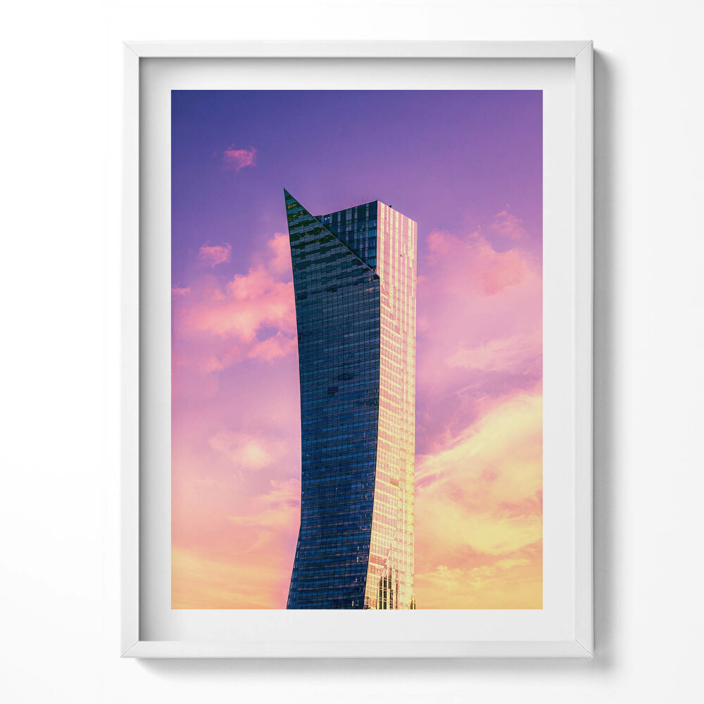 Tablou rama Zgârie-nori în Varșovia