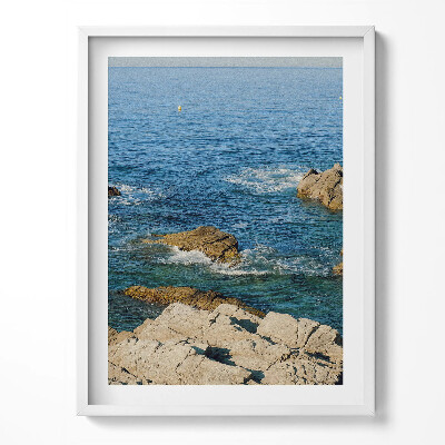 Tablou living cu rama Costa Brava