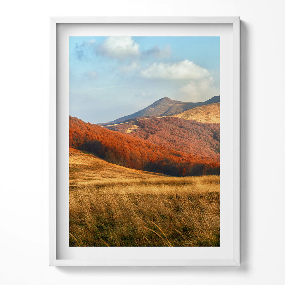 Tablou rama Peisaj montan în toamnă