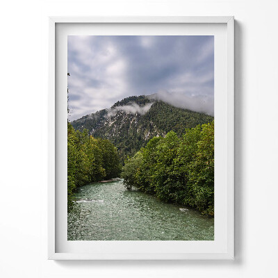 Tablou living cu rama Peisaj montan Germania