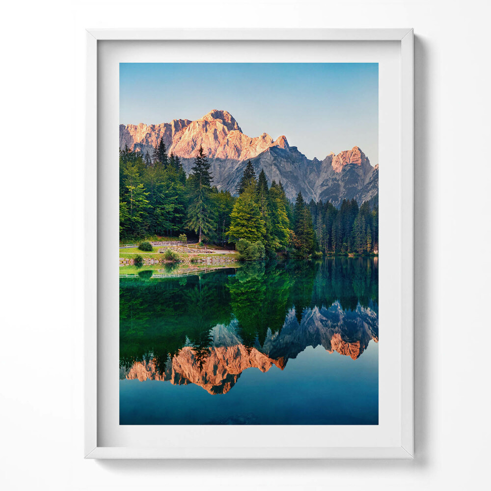 Tablou rama Peisaj lacustru