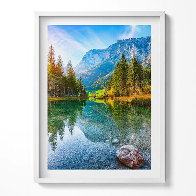 Tablou rama Peisajul Munților Râului