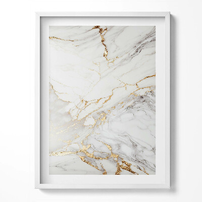 Tablou living cu rama Marmură decorativă