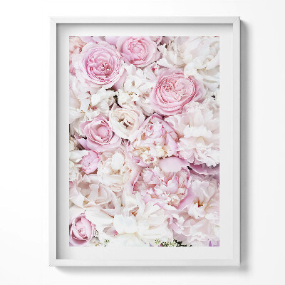 Tablou living cu rama Flori decorative