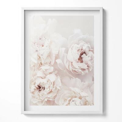 Tablou rama Flori de bujor