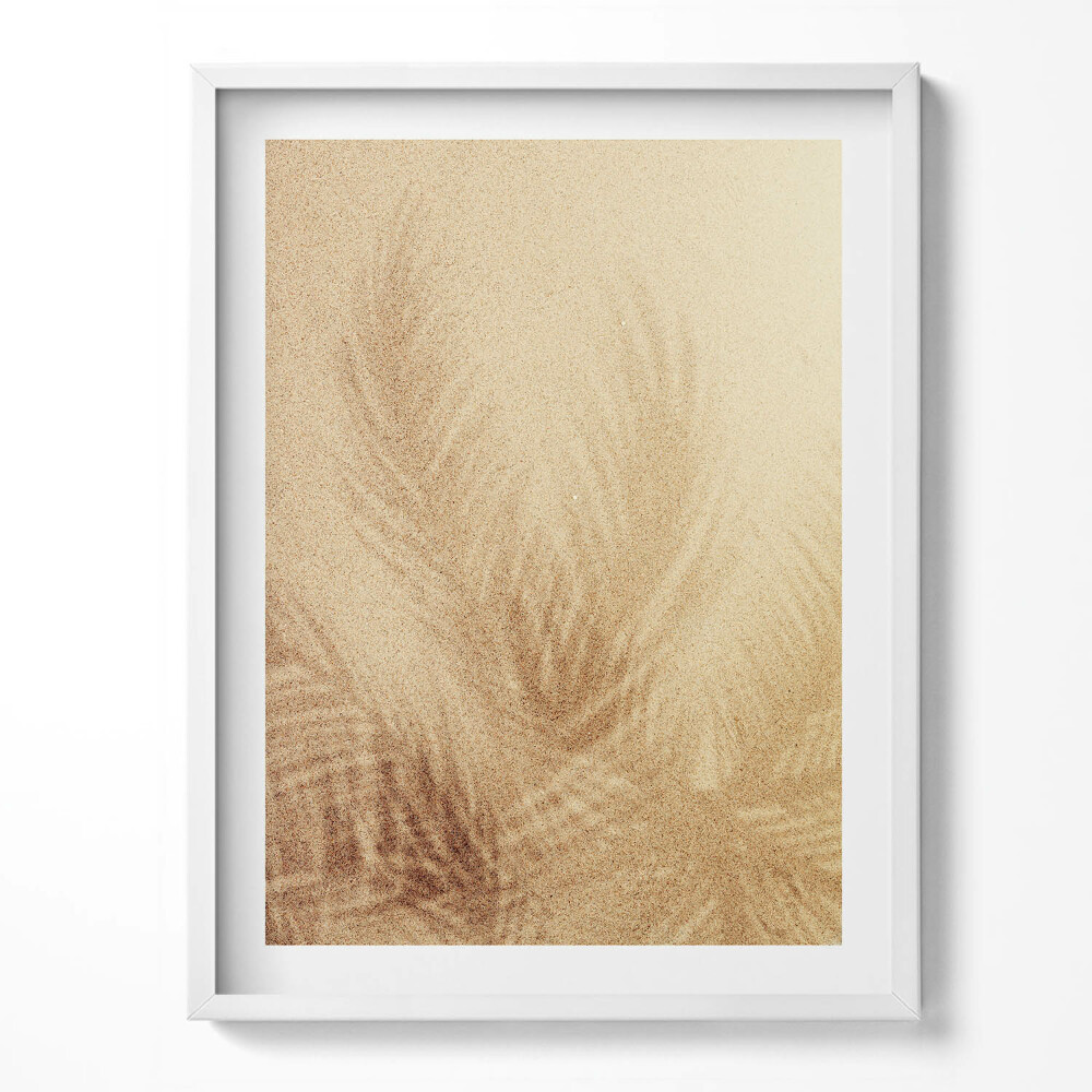 Tablou living cu rama Vacanță pe plajă cu nisip