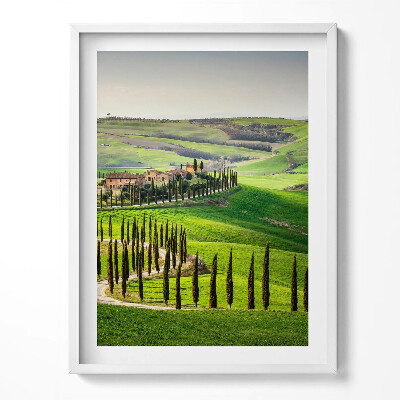 Tablou rama Peisaj cu atmosferă italiană