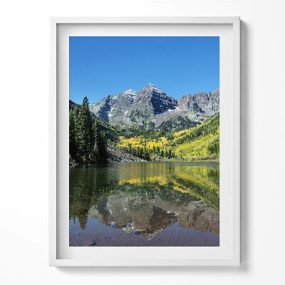 Tablou rama Munți și păduri lacustre