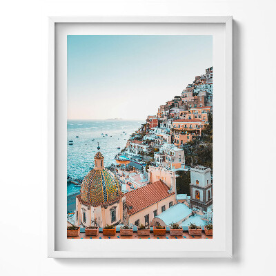 Tablou rama Positano, Coasta Amalfi, Italia