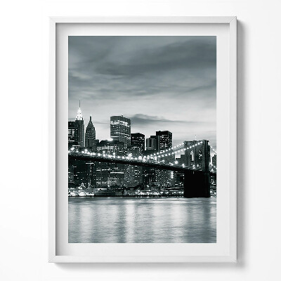 Tablou rama Podul Brooklyn - Noua Panoramă