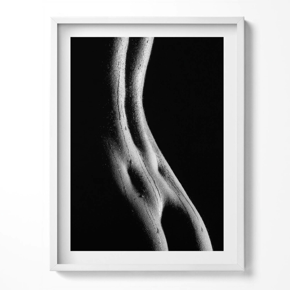 Tablou rama Corpul uman - spatele unei femei senzuale