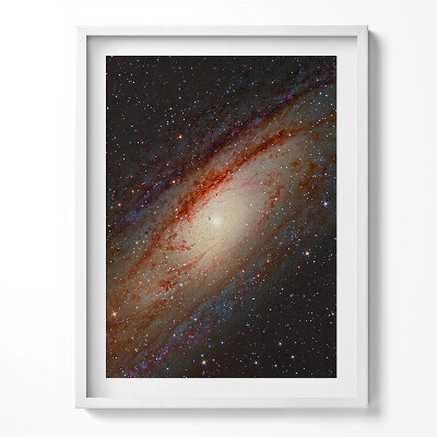 Tablou rama Galaxie spațială și stele