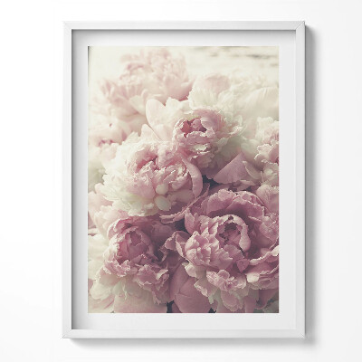 Tablou rama Flori subtile de bujori