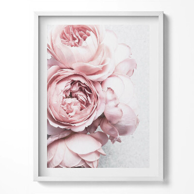 Tablou rama Buchet romantic delicat de flori